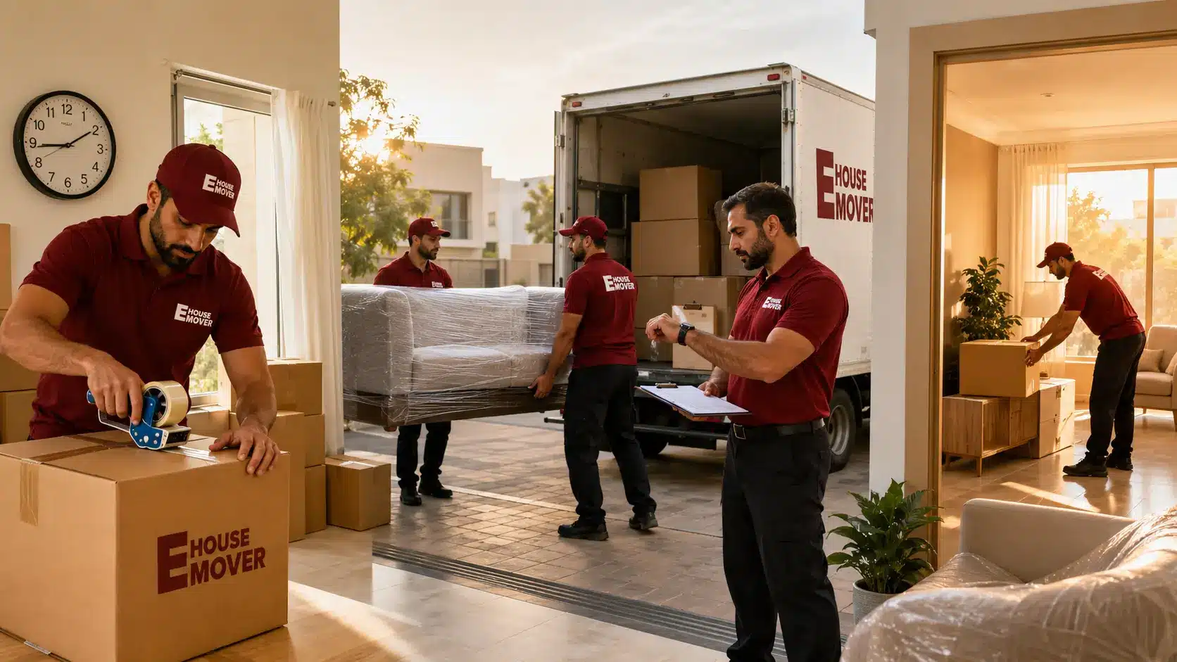 What Happens on Moving Day: Hour-by-Hour Timeline