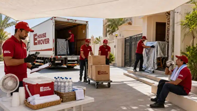 Moving in Abu Dhabi Summer: Heat Handling Protocol