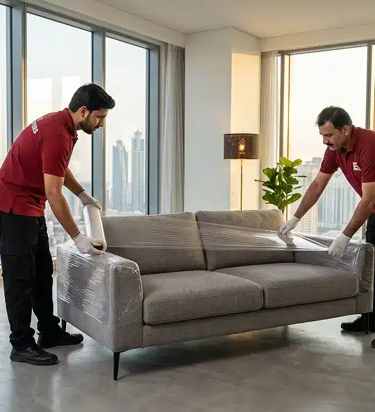 Ehouse Mover company crew in Abu Dhabi