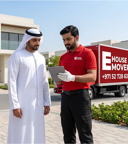 Ehouse Mover company crew in Abu Dhabi