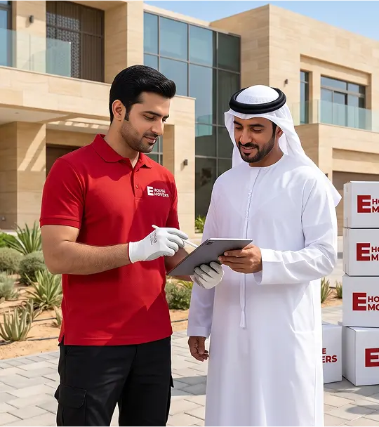 Ehouse Mover company crew in Al Shamkha
