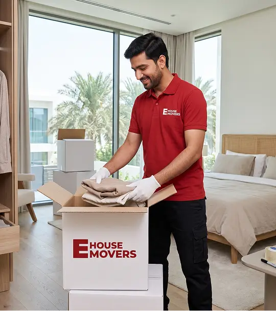 Ehouse Mover company crew in Abu Dhabi