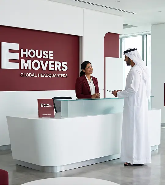 Ehouse Mover company crew in Abu Dhabi