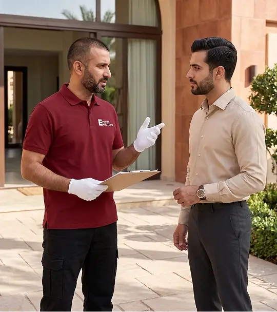 Ehouse Mover company crew in Abu Dhabi